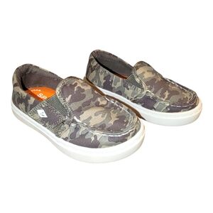 Kids Sperry size 6 Camouflage  Slip-On Shoes